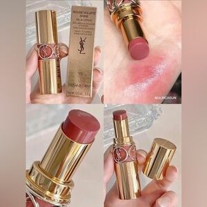 YSL Yves Saint Laurent ROUGE VOLUPTÉ SHINE OIL-IN-STICK LIPSTICK ROSEHIP - #162